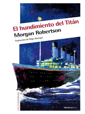 cover image of El hundimiento del Titán